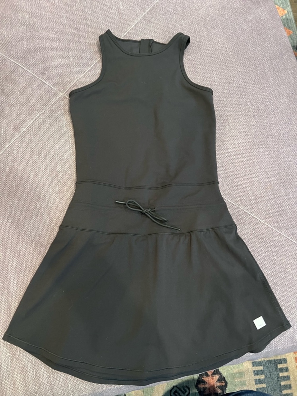 Vuori Halter Dress with Drawstring Waist